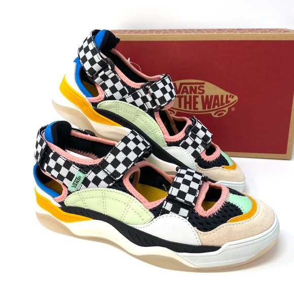 VANS Varix Wc Tri-Lock Checker Multi Suede Canva Women's Sizes 7 VN0A4U1NXWA - Picture 7 of 8